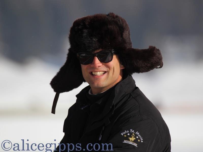 The voice of St. Moritz Snow Polo--and more
